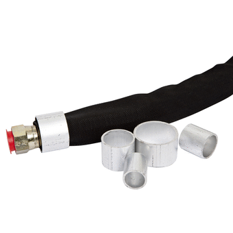 Hose Sleeve Ferrules 27.0 mm 30.0 mm 1.5 mm Aluminium