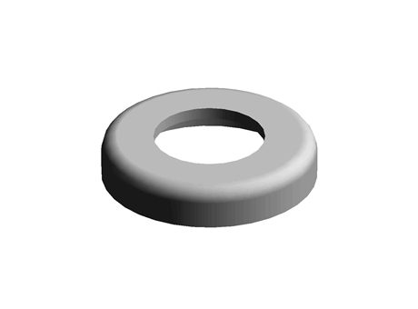 Hose Washer Cap 11.3 mm (HD) TPE Black
