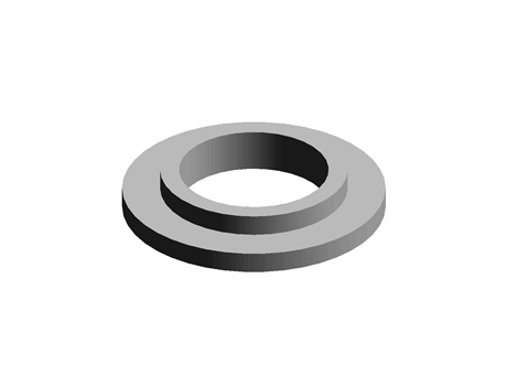 Insulation Washer 14.2 mm 25.0 mm 4.0 mm PA
