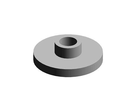 Insulation Washer 2.6 mm 10.0 mm 3.0 mm PA
