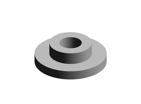 Insulation Washer 3.1 mm 10.0 mm 3.0 mm PA