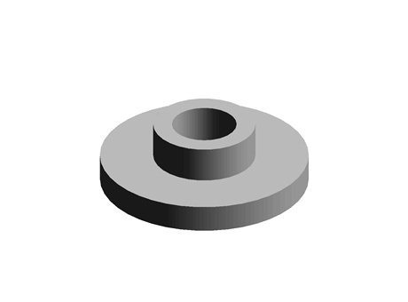 Insulation Washer 3.1 mm 10.0 mm 3.5 mm PA