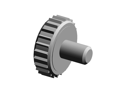 Knurled Head Screw M4 6.0 mm PA GF30