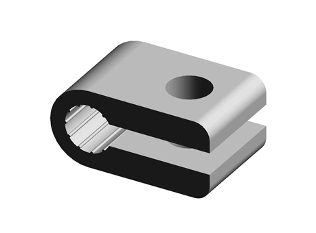 Cable Cleats: 3D models - SOLIDWORKS, Inventor, CATIA V5, AutoCAD, STEP ...