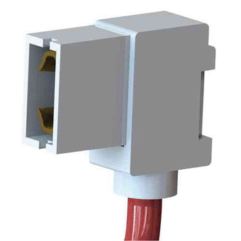 Terminal Insulator 18.5 mm PVC Clear