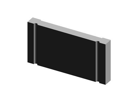 Ferrite Flat Cable 43.7 mm 80 Ω 181 Ω A5 RMS-303