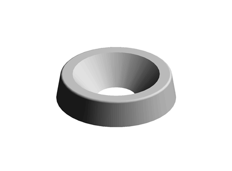 Finishing Washer 4.3 mm 13.0 mm 2.9 mm Nylon Natural