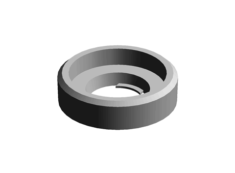 Finishing Washer 5.3 mm 10.5 mm 2.8 mm Nylon White