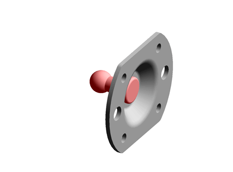 Fixing Plate 2.0 mm 44.0 mm Steel