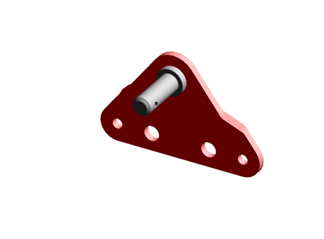 Fixing Plate 25.0 mm M8 Steel
