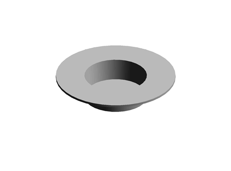 Flange Protector 28.2 mm 29.4 mm PE Black