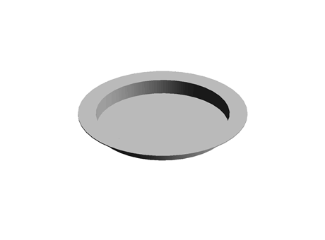 Flange Protector 305.1 mm 308.7 mm PE Black
