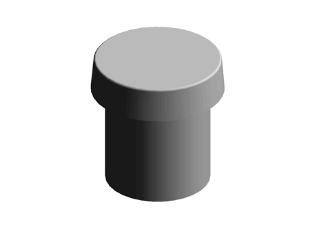 Grease Nipple Cap 6.0 mm  PE-LD Red