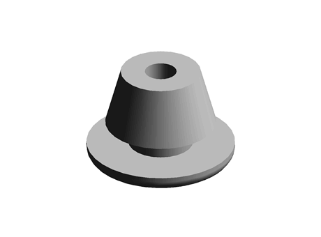 Gripneck Feet 10.3 mm 2.0 mm 4.5 mm PVC