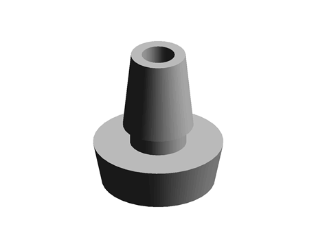 Gripneck Feet 12.0 mm 4.6 mm 6.0 mm PVC