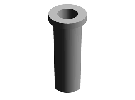 Grommet Sleeve 14.3 mm  10.3 mm PVC