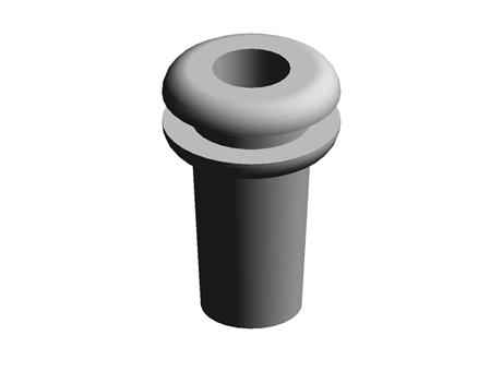 Grommet Sleeve 9.5 mm 2.4 mm  PVC