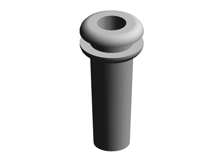 Grommet Sleeve 9.5 mm 2.6 mm  PVC