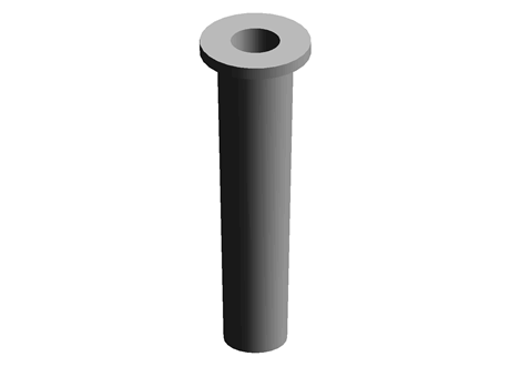 Grommet Sleeve 9.6 mm  6.2 mm PVC