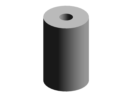 Spacer 1.2 mm 4.0 mm 6.4 mm Nylon