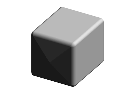 Square End Cap 20.0 mm 25.0 mm PVC Black