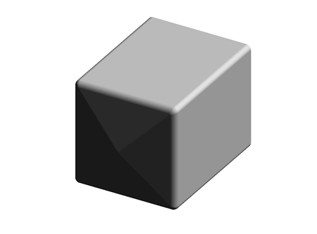 Square End Cap 30.0 mm 40.0 mm PVC Black