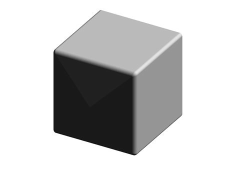 Square End Cap 40.0 mm 40.0 mm PVC Black