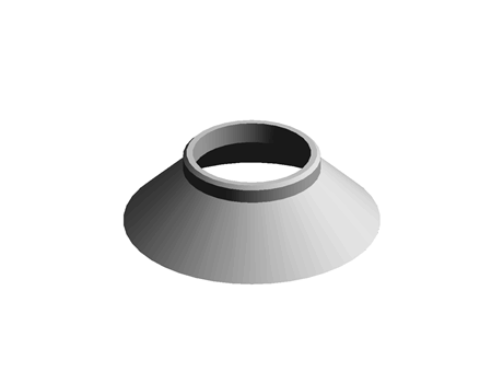 Countersunk Insulation Washer 16.2 mm 35.4 mm 10.8 mm PA