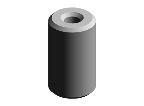 Cylindrical Ferrite 1.2 mm 3.5 mm 6.0 mm 45 Ω 73 Ω K5B