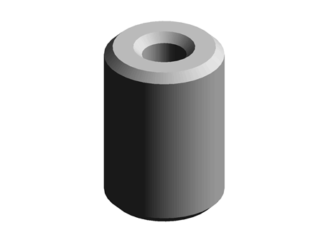 Cylindrical Ferrite 1.3 mm 3.5 mm 5.0 mm 37 Ω 61 Ω K5B