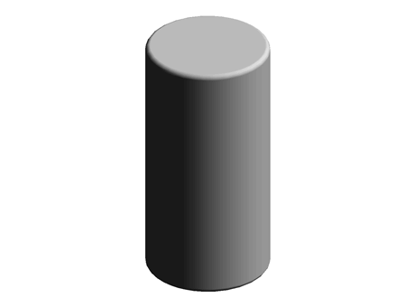 Cylindrical Magnet Neodymium North & South 5.0 mm 1.0 kg