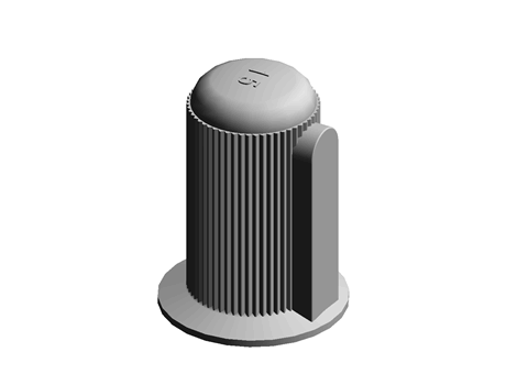Driveshaft Protection Cap 15.0 mm (DIA) Yellow