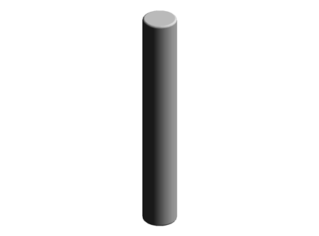 Cylindrical Magnet Neodymium North & South 3.0 mm 0.4 kg