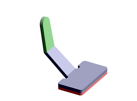 Cable Clip Adhesive 19.1 mm 9.7 mm Aluminium Grey