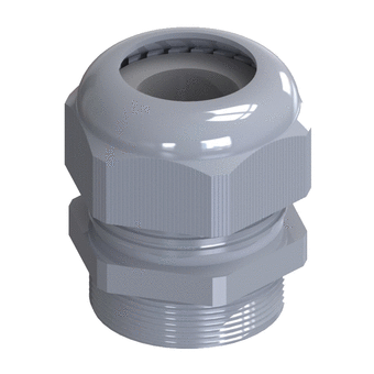 Cable Gland 1/2 NPT 5.0 mm 9.0 mm PA Black