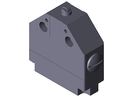 N1AR with roller plunger, steel roller Ø 8 mm