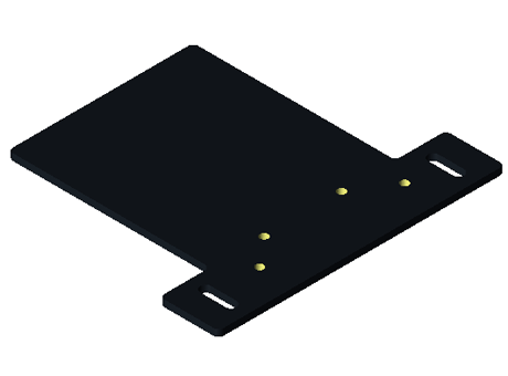 Mounting plate for evaluation module