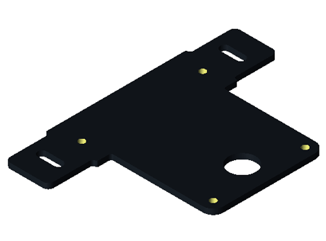 Mounting plate for escape release