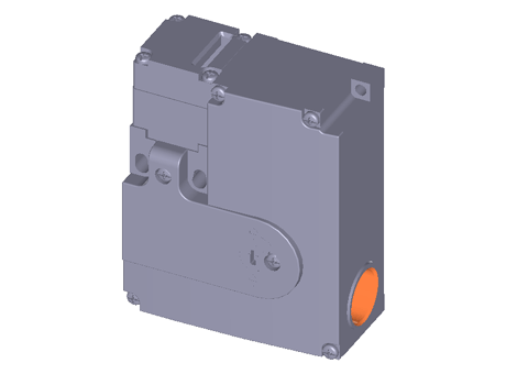 STM, actuating head made of metal