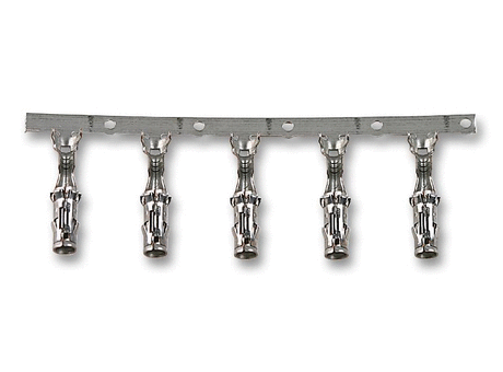Rectangular Power Contact, 2.5mm System Series, Tin Plated Contacts, Copper Nickel Silicon, Socket