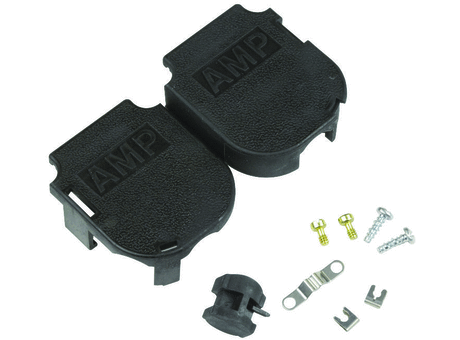 D Sub Backshell, AMPLIMITE Series, DB, 120-¦, 180-¦, PP (Polypropylene) Body