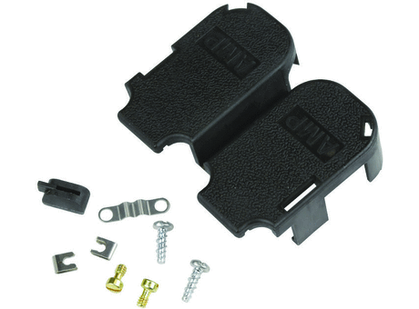 D Sub Backshell, AMPLIMITE Series, DA, 120-¦, 180-¦, PP (Polypropylene) Body