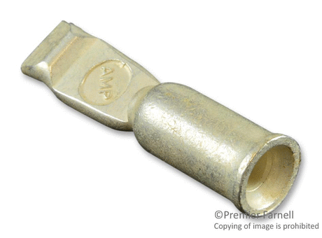 Rectangular Power Contact, 50 AMP Series, Silver Plated Contacts, Copper, Pin, Socket, Crimp