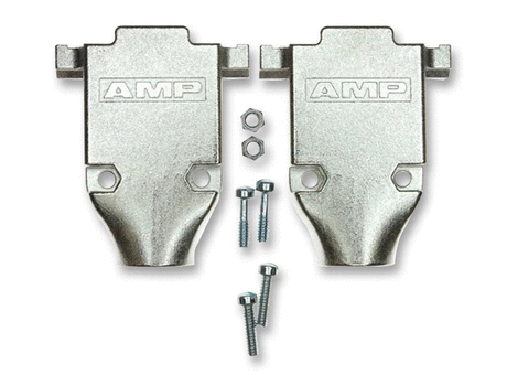 D Sub Backshell, AMPLIMITE Series, DA, 180-¦, Zinc Alloy Body