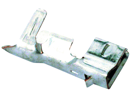 Rectangular Power Contact, 2mm AMP CT Connectors, Tin Plated Contacts, Phosphor Bronze, Socket