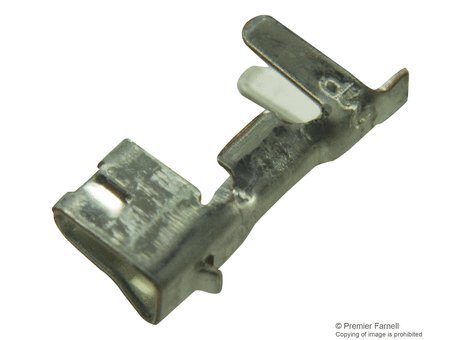 Rectangular Power Contact, CT Series, Tin Plated Contacts, Phosphor Bronze, Socket, Crimp, 26 AWG