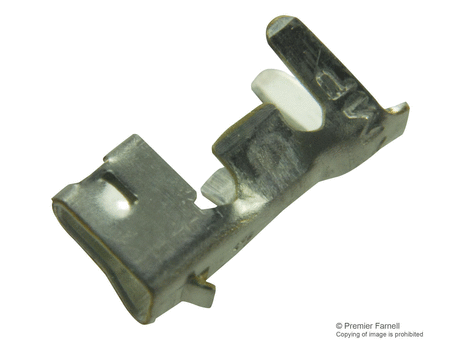 Rectangular Power Contact, CT Series, Tin Plated Contacts, Phosphor Bronze, Socket, Crimp, 22 AWG