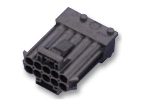 Rectangular Power Connector, Housing, JPT Series, Plug, 10 Contacts, Pin