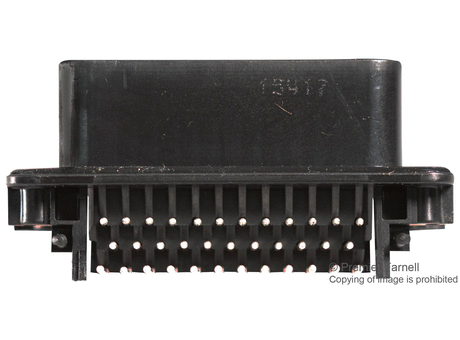 Rectangular Power Connector, AMPSEAL Series, Through Hole, Plug, 35 Contacts, 4 mm, Pin