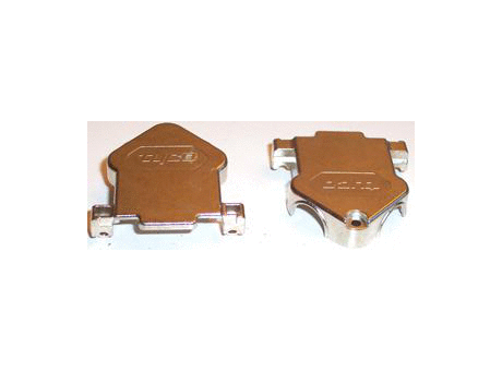 D Sub Backshell, AMPLIMITE Series, DA, 45-¦, Metal Body